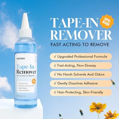 Tape in Extension Remover Spray 100ml Glue Adhesive Gentle Residue Free