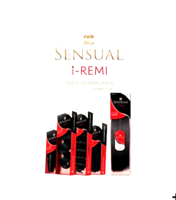 Sensual i-Remi 100% Human Hair Weaving Style: i-Jerry Curl 12″ Color 4