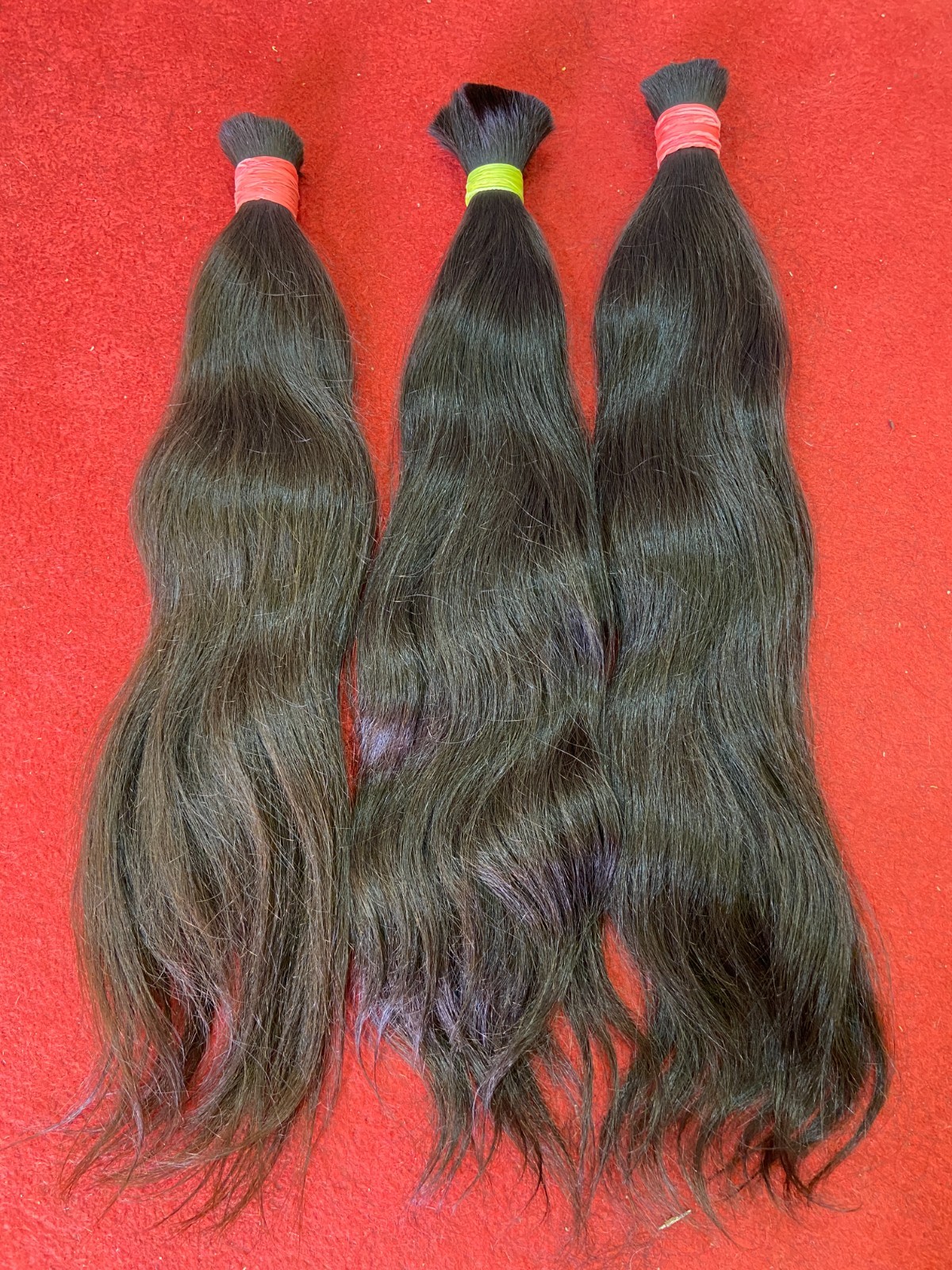 Raw Indian Natural Wave Hair Bundles 100% Unprocessed Human Hair Bulk Virgin
