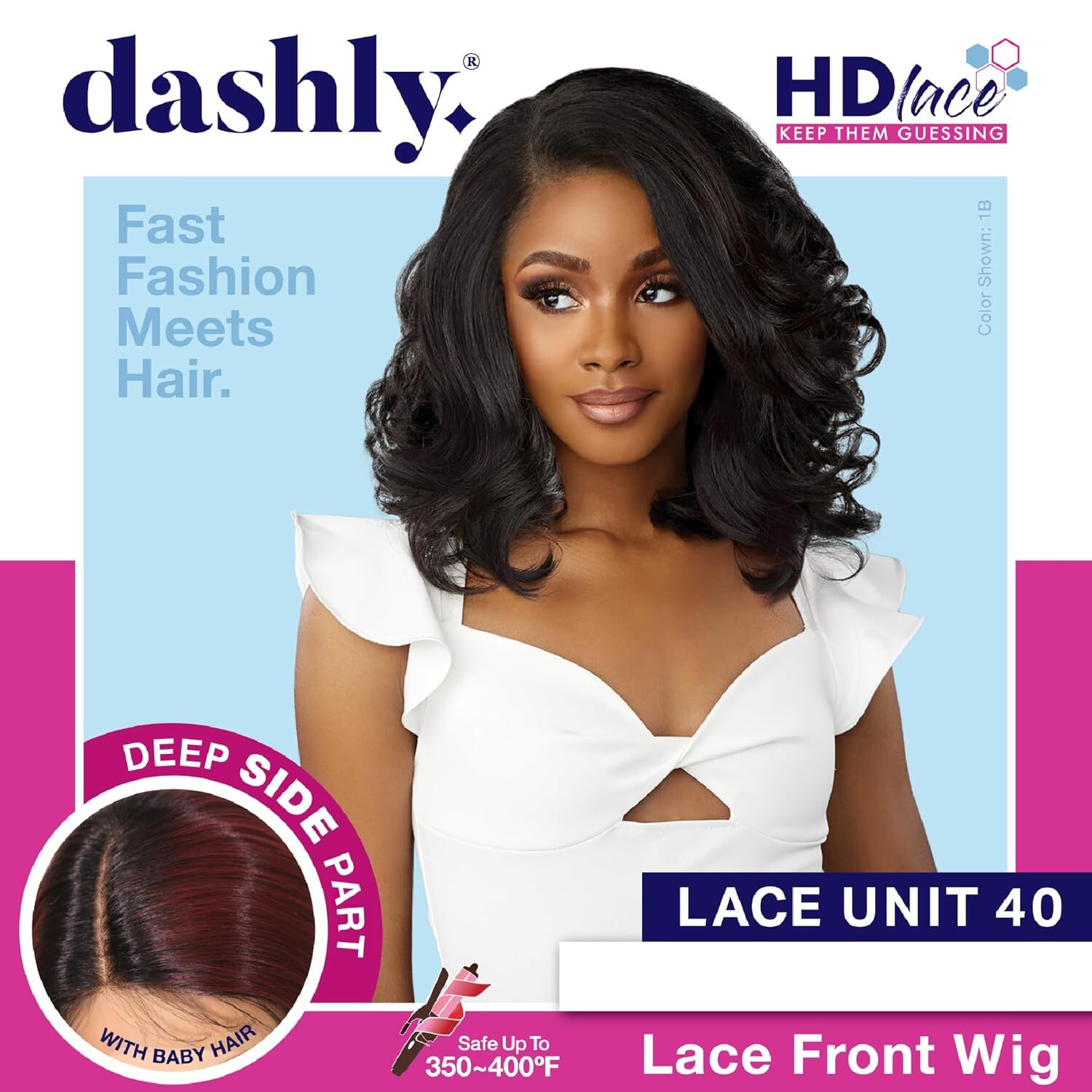 Sensationnel Synthetic Hair Dashly Hd Lace Front Wig – Lace Unit 40