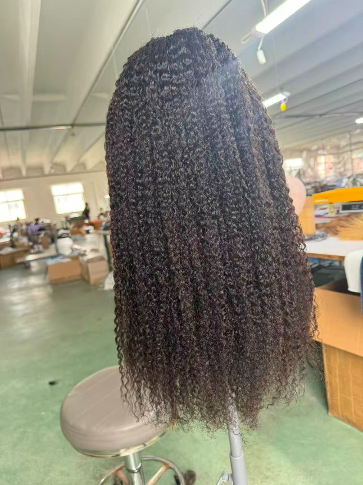6*9 24in 250% deep cuely hd wig Bleached Knots 4c hairline 100% Human Hair