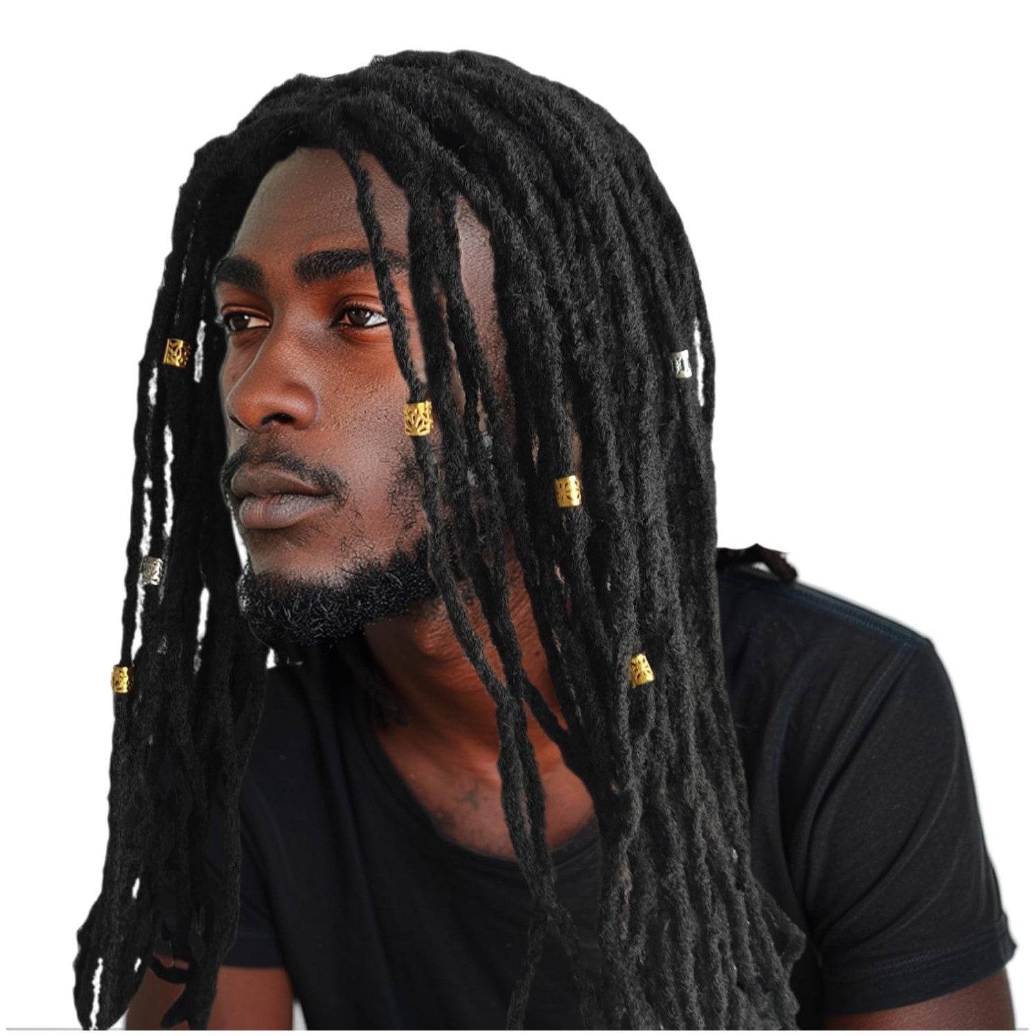 Effortless Installation Men’s Dreadlock Wig