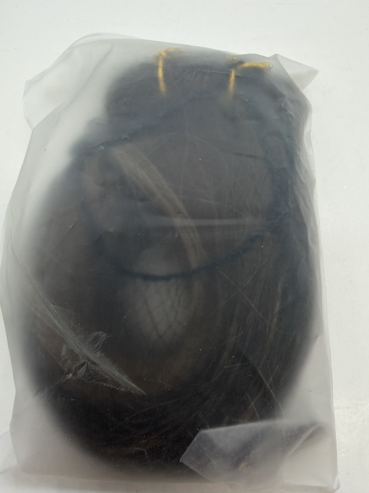 HOTBANANA Balayage Human Hair Extensions Natural Black to Light Blonde 18in 7pc