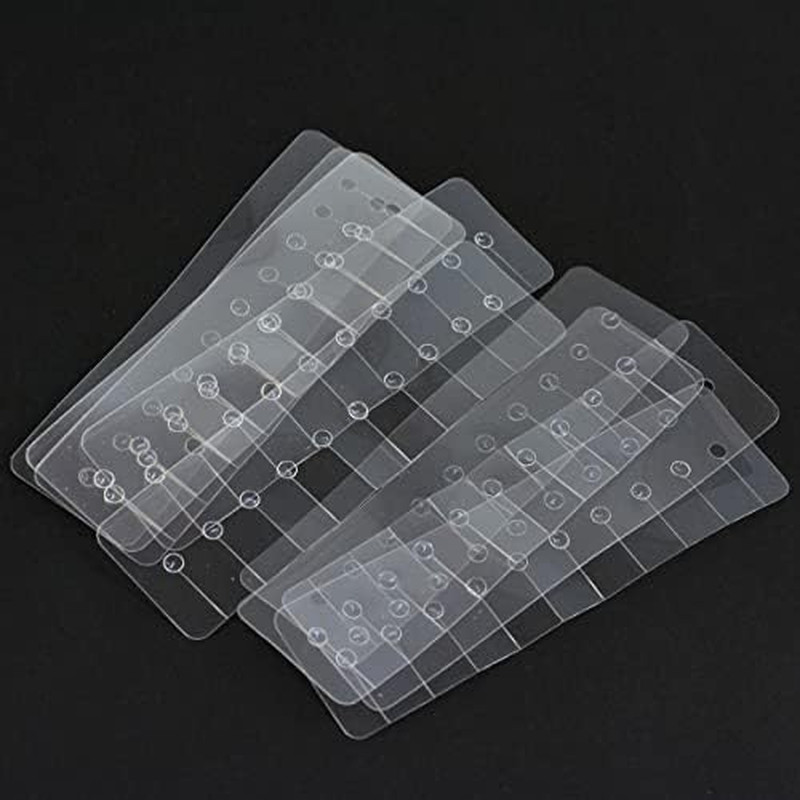Heat Shield Guards for Hair Extension Multi Hole Shield Spacers Fusion Glue Prot