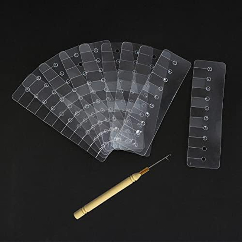 Heat Shield Guards for Hair Extension Multi Hole Shield Spacers Fusion Glue Prot