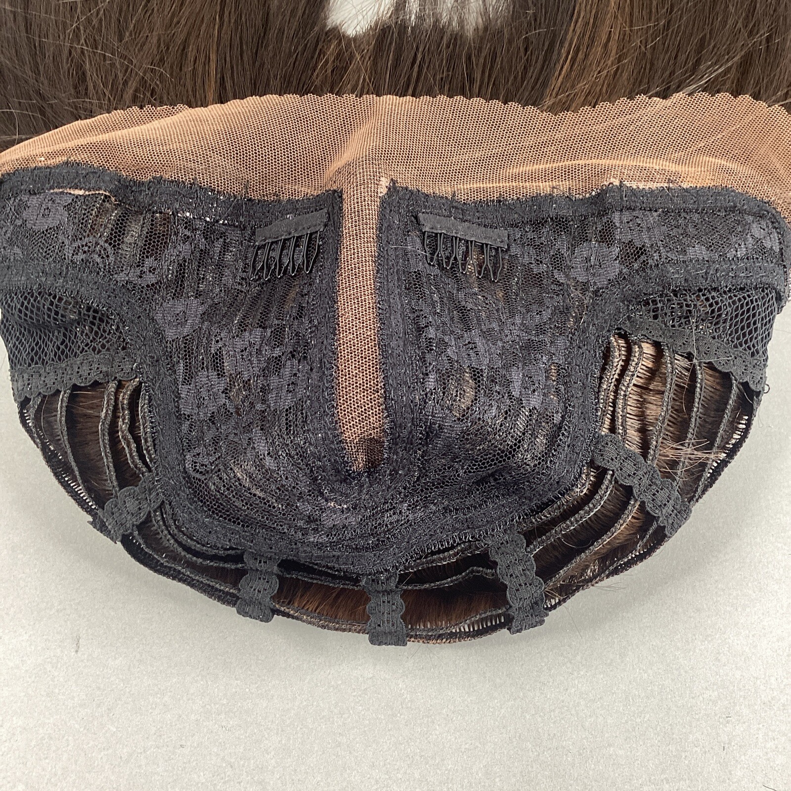 PLW-Selena Short Straight #F4/30 Brown Honey Remi Quality Lace Wig Curl Safe
