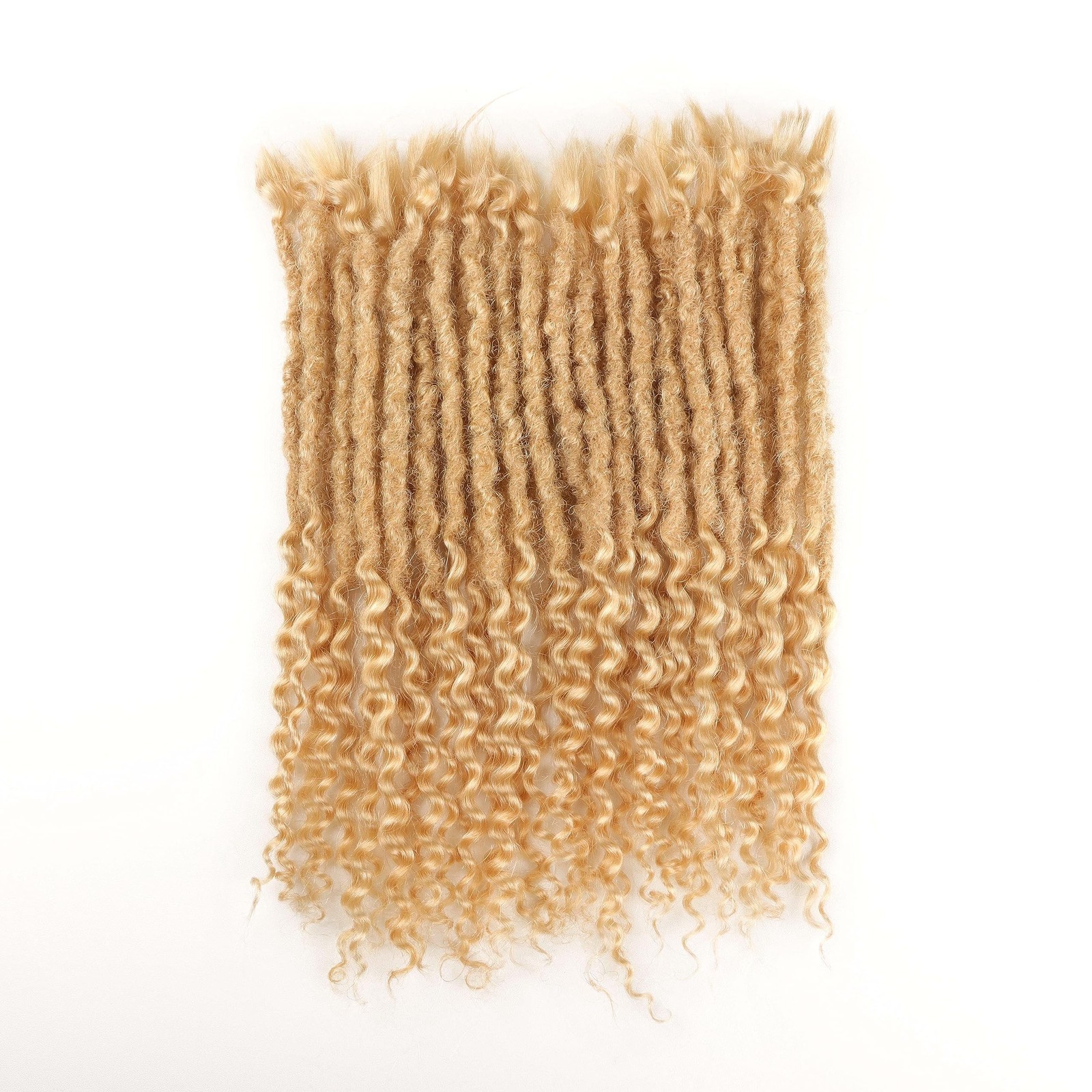 Orientfashion Curly End Human Hair Dreadlocks Extensions Goddess Locs Human