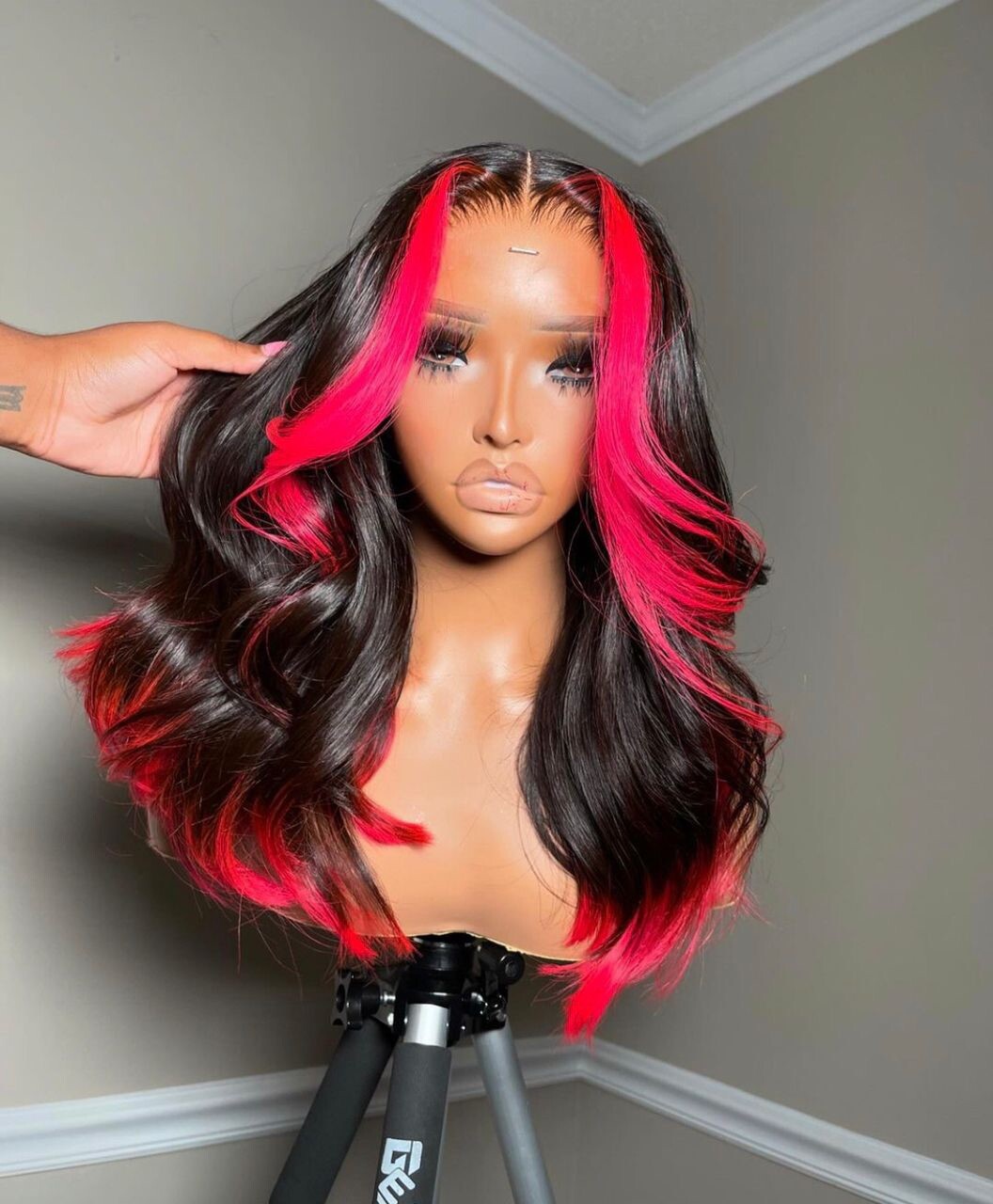 Highlight Bob Body Wave Wig 18in 13×6 HD Frontal Wig