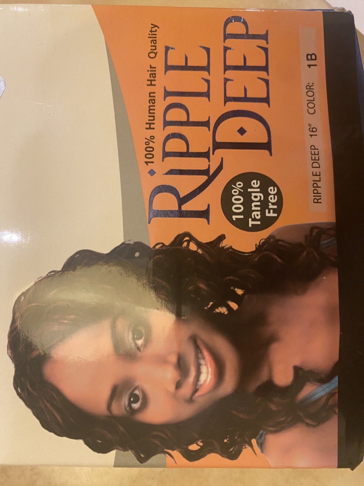 HAIRTREND SYNTETHIC ALL IN ONE DEEP WAVE 10 12 14 16 &”12 CLOSURE LOT 4 COLOR 1B