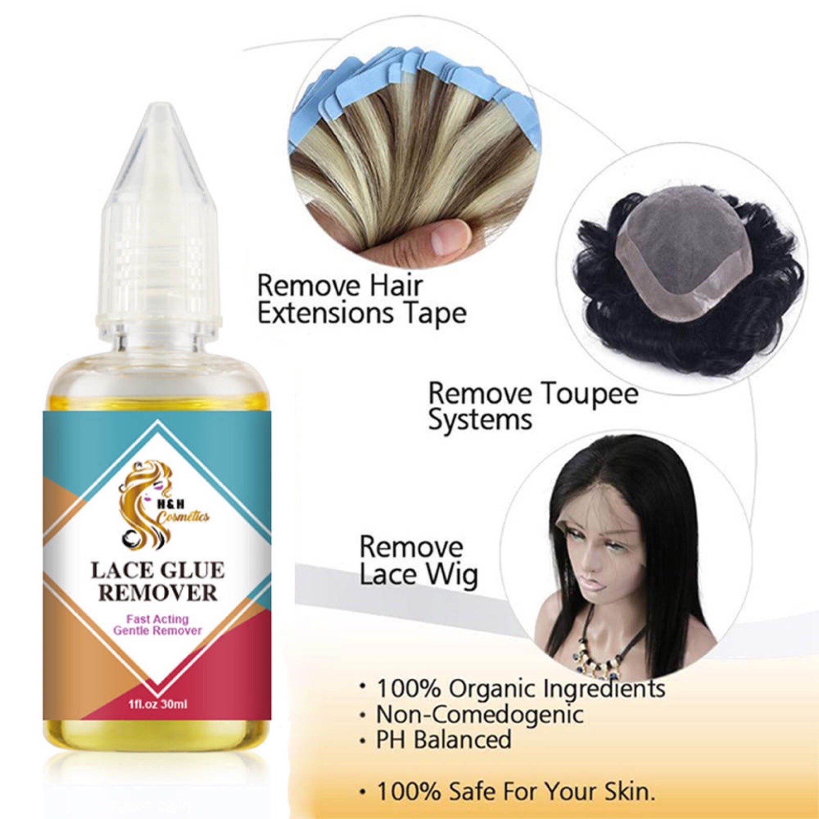 lace glue remover