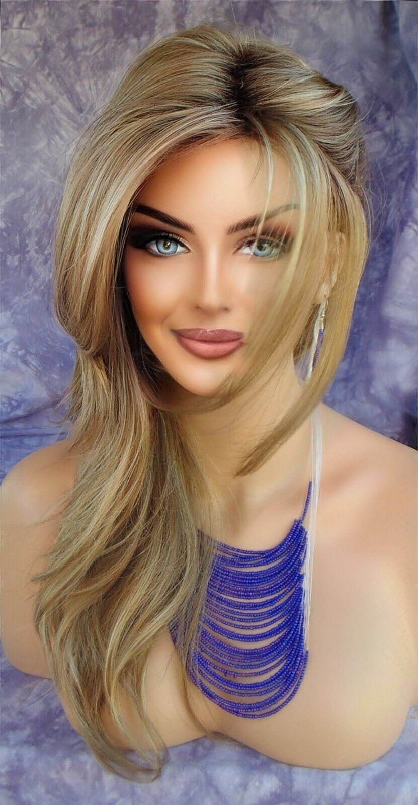 “ANGELICA” ROP NORIKO WIG ☆ COLOR MOCHACCINO-R LONG FLOWING WAVES SEXY CUTE 512