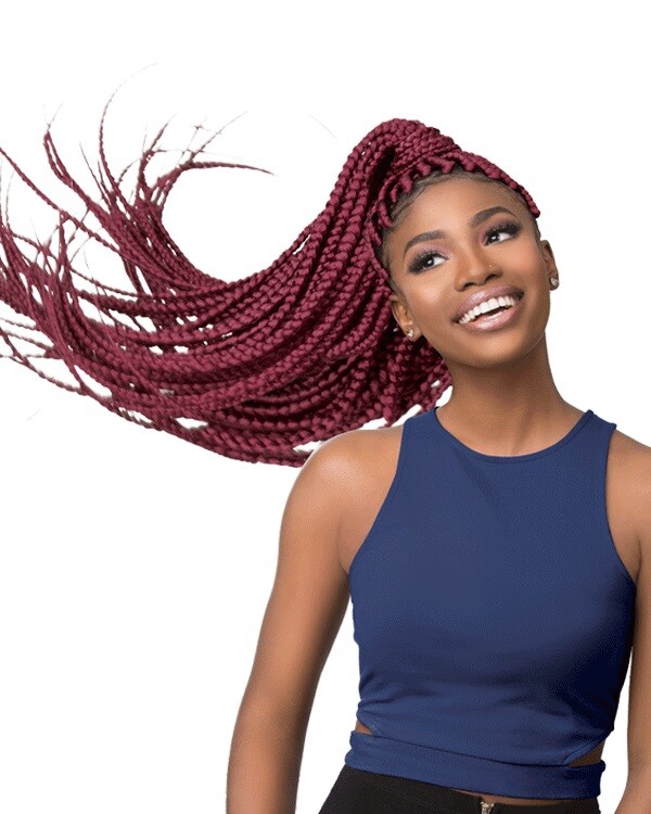 SENSATIONNEL X-PRESSION 100% KANEKALON CROCHET BRAID – 3X RUWA PRE-STRETCHED 24″