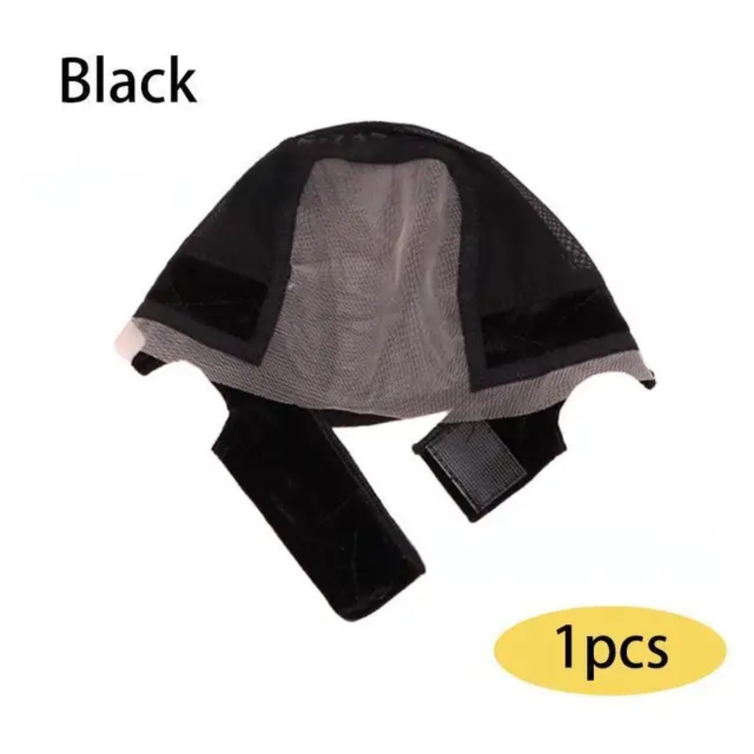 Adjustable Wig Cap Mesh Cap One Size for Women Black Beige Brown