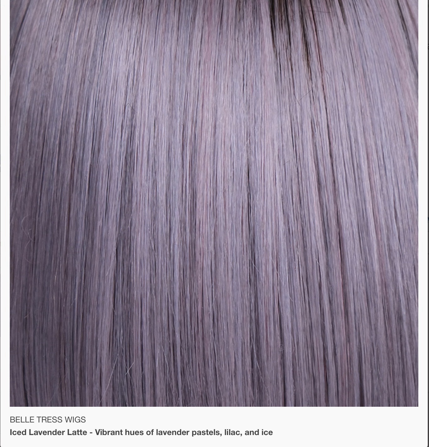 BELLE TRESS PURE HONEY ICED LAVENDER LATTE ROOTED BNWT STUNNING VIOLET WOW!