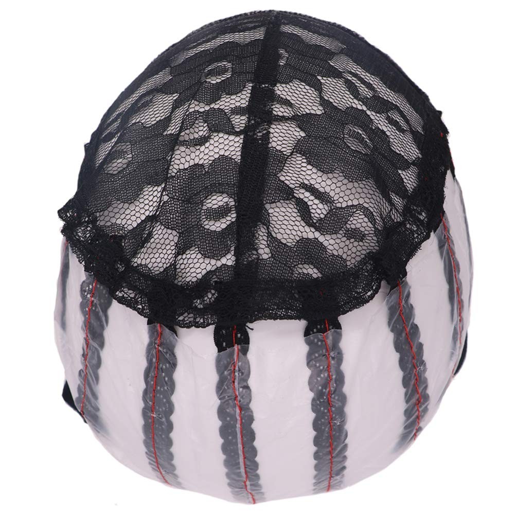 2Pcs Ventilated Wig Cap for Wig Making with Plastic Breathable Wig Cap with A…