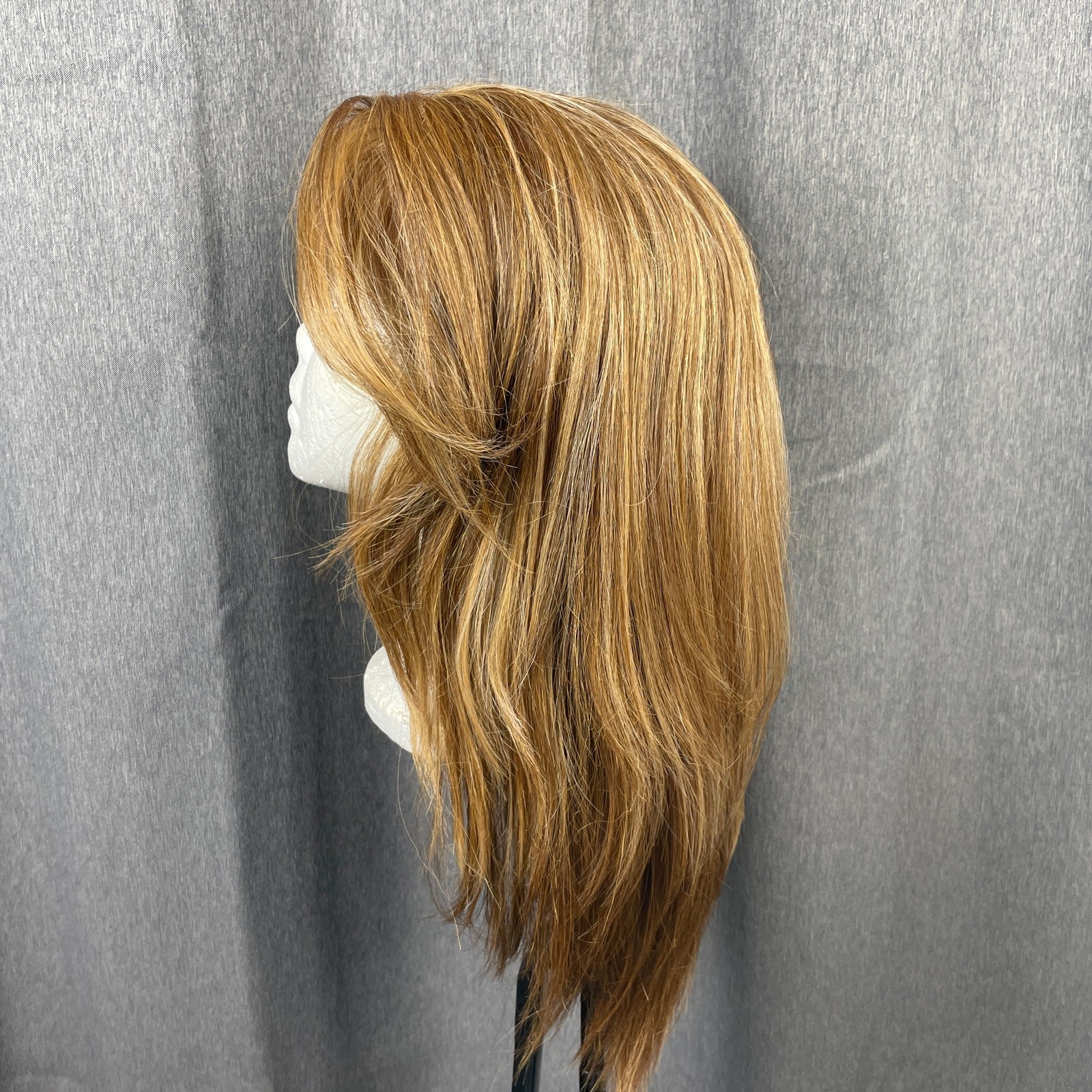 Sensationel Empress Dark Brown Layered Bangs Lace Front Hair Wig