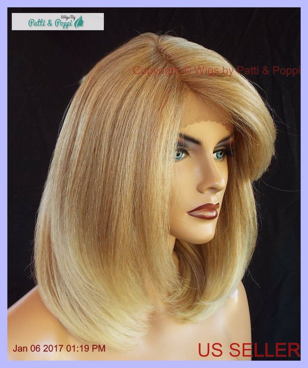 Lace Front Yaki Layered Wig Hairdo T27.613 Heat Resistant Long Style