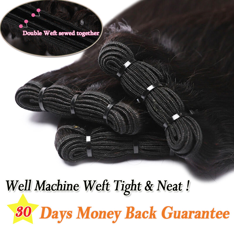 100% Virgin Human Hair Body Wave 3 Bundles 300G Unprocessed Brazilian Hair US
