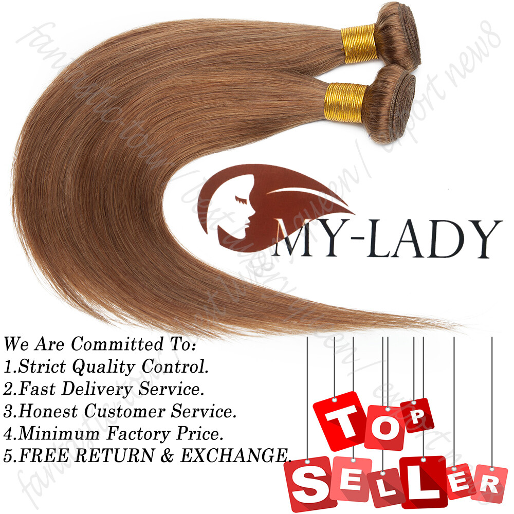 100% Real Remy Human Hair Extensions 100g/300g/400g THICK 3/4Bundles Weaves Weft