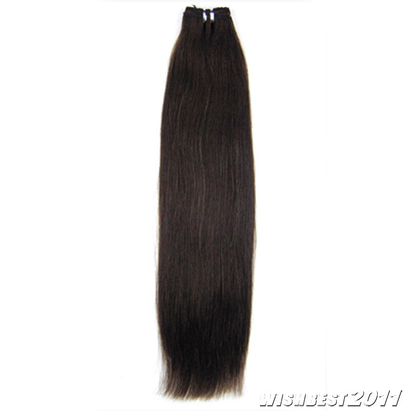 Double Weft Human Hair Extensions 100% Remy Russian Sew In Hair Full Head 100g