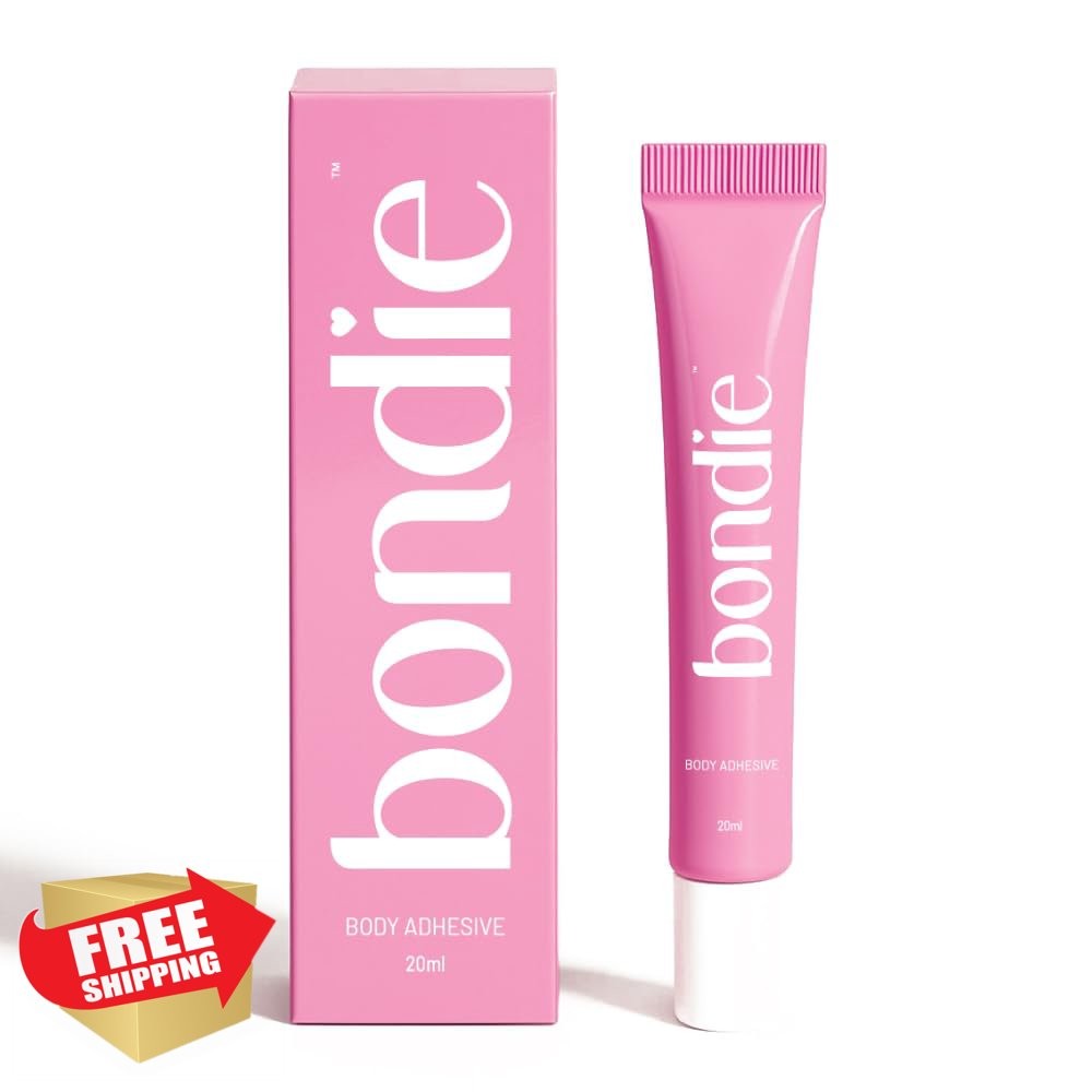 BONDIE Liquid Body Adhesive for Clothes – Fashion Tape Alternative for Low-cu…