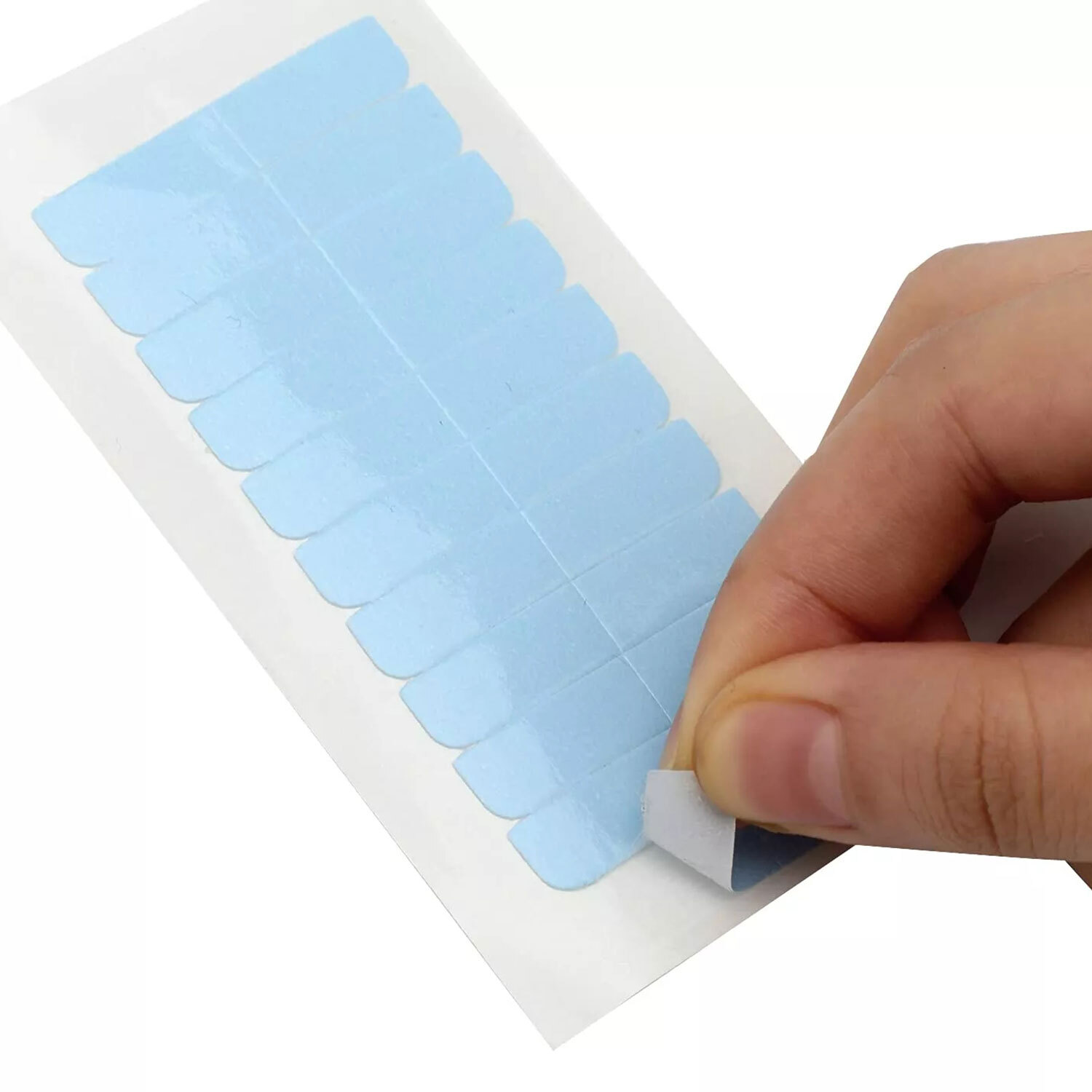 US Tape In Hair Extensions 10-100PCS Tape Adhesive Replacement Double Sided Glue