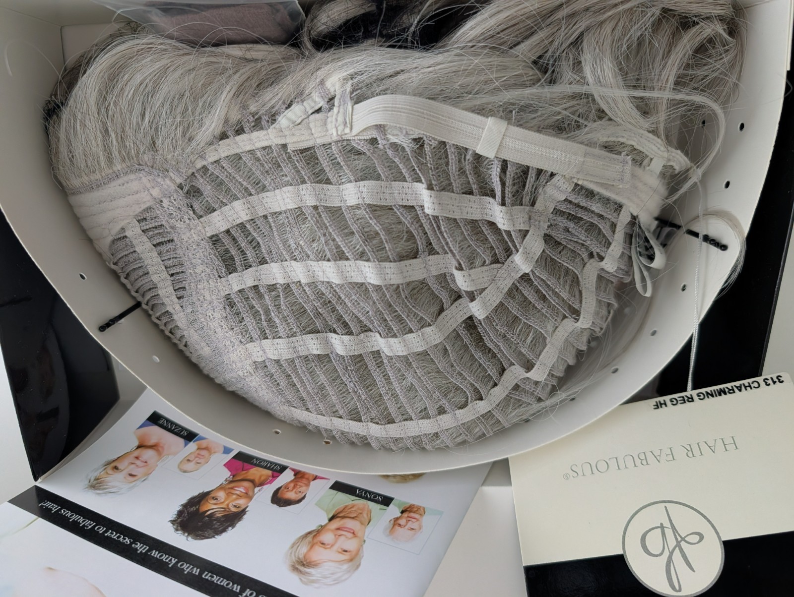 Toni Brattin Wig 313 CHARMING Regular Heat Friendly LIGHT GREY New with Tags