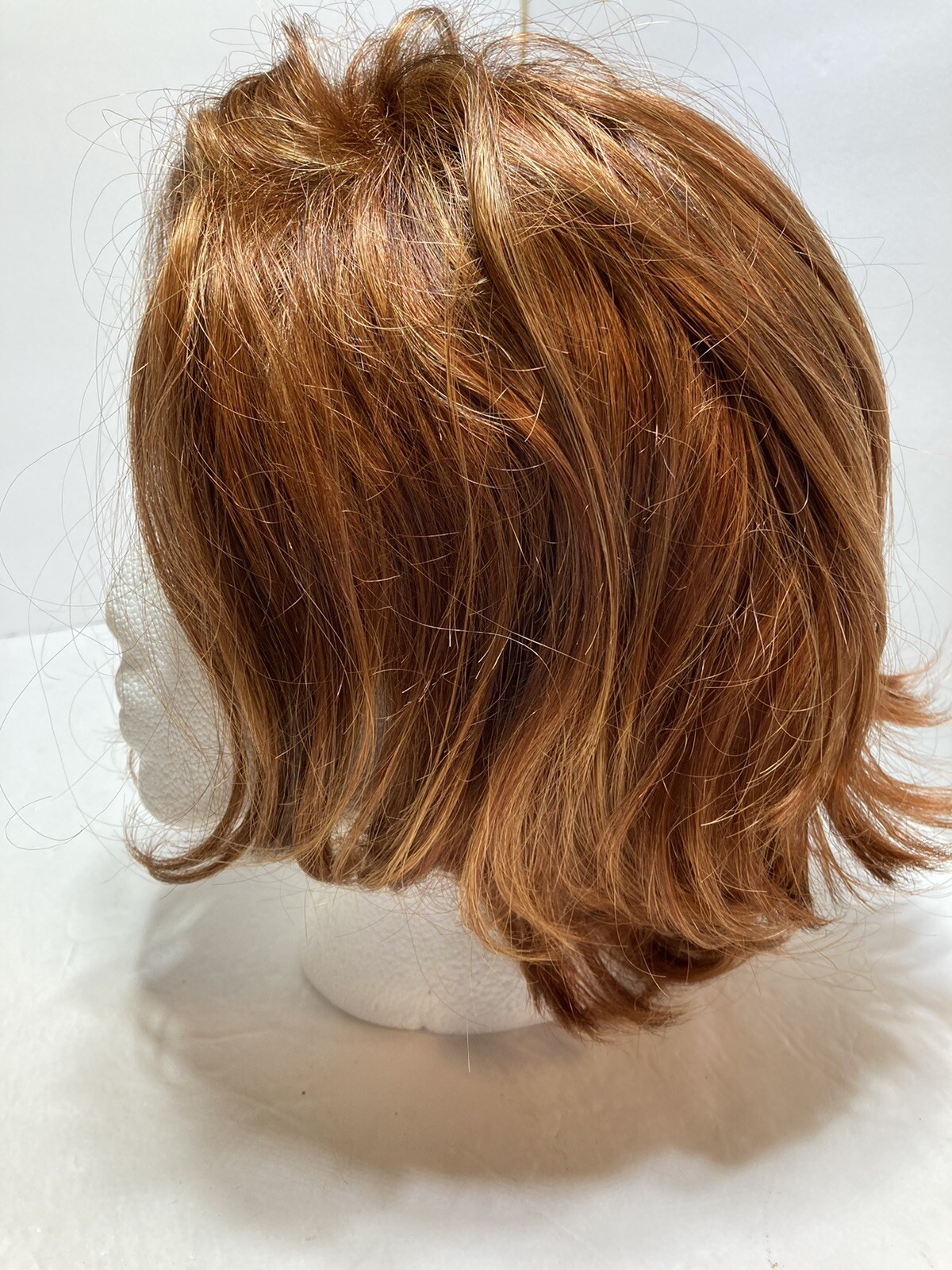 Envy Lighter Red Bob Cut Wig One Size 100% Kanekalon Fiber