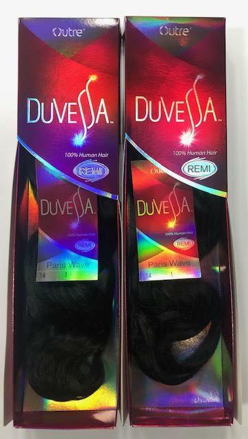 Outre 100% Remi Human Hair Duvess PARIS WAVE 14″ #1 2PACK $79.99 “FREE SHIPPING”