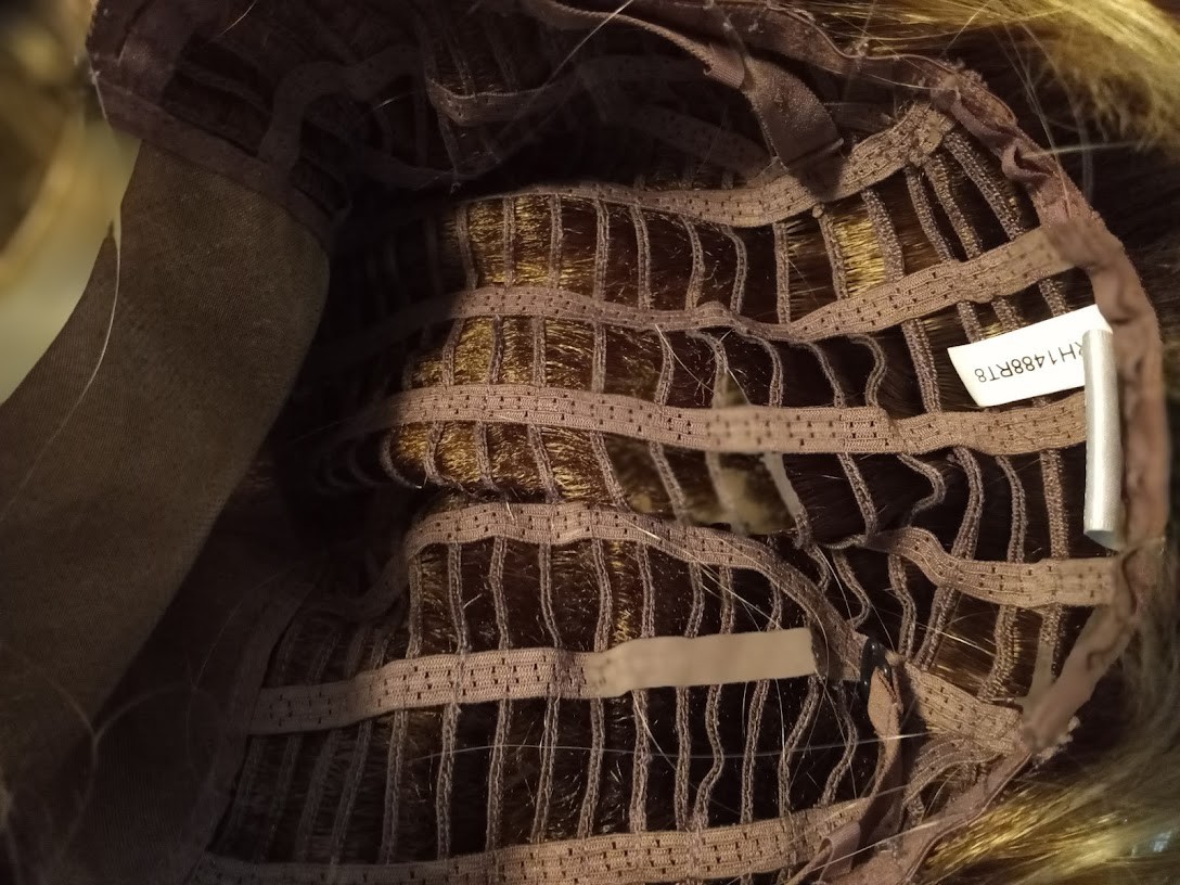 Estetica High Society Monofilament Dark Blonde wig Light Highlights RH1488RT (68