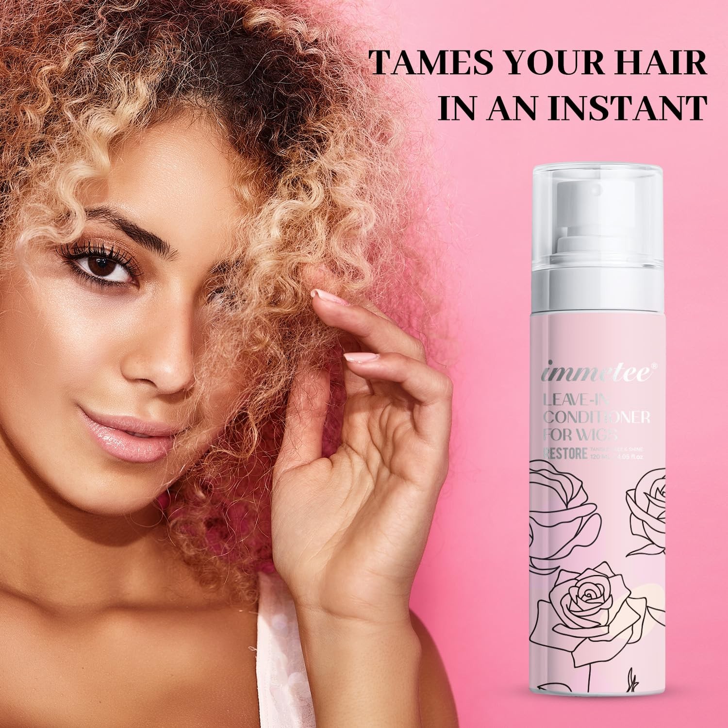 Synthetic Wig Leave-in Conditioning Spray, Moisturizing & Hydrating, Natural …