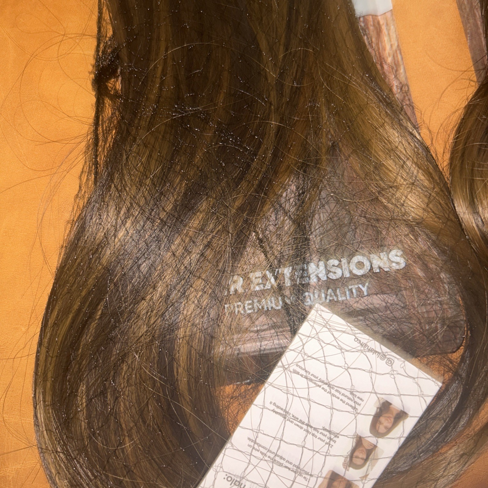 Lula Halo Hair Extensions Hair 18 And 22 Inch Straight And Wavy Adjustable.