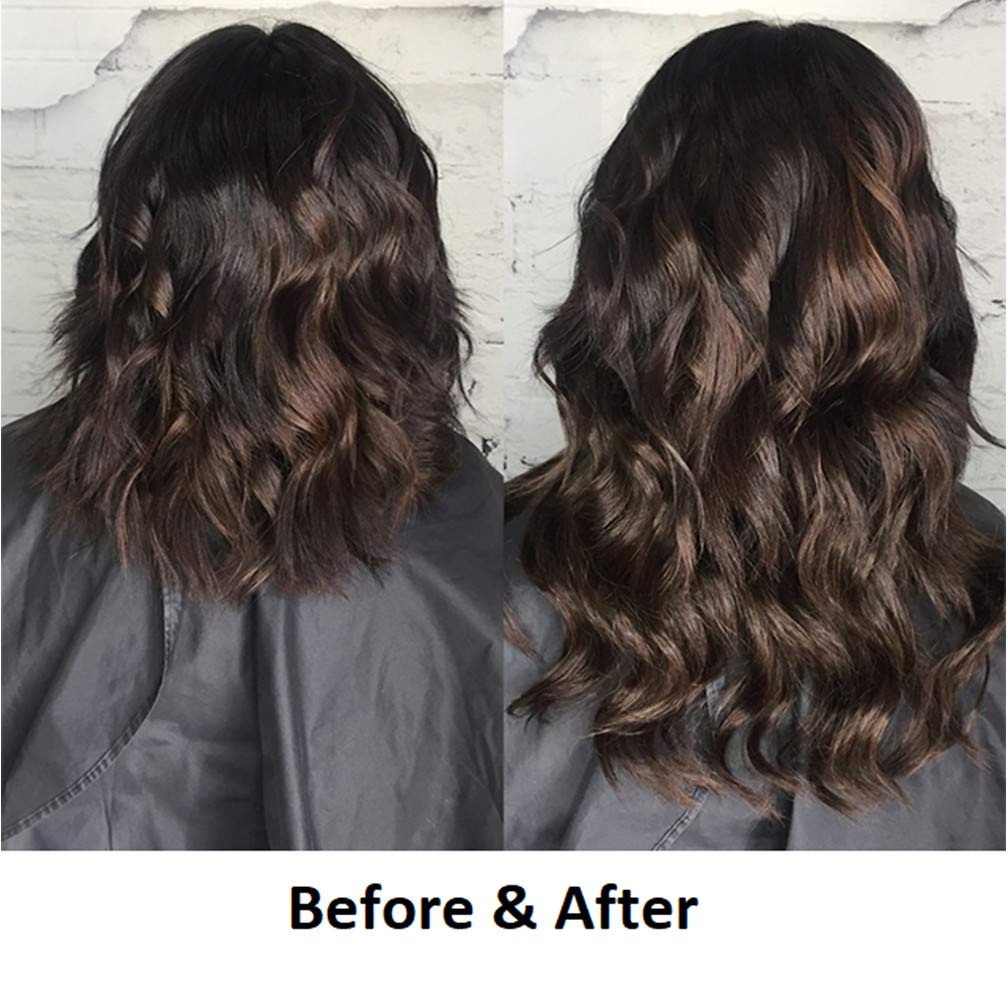 Thick Curly Wavy 100% Human Remy Halos Secret Invisible Wire Hair Extensions