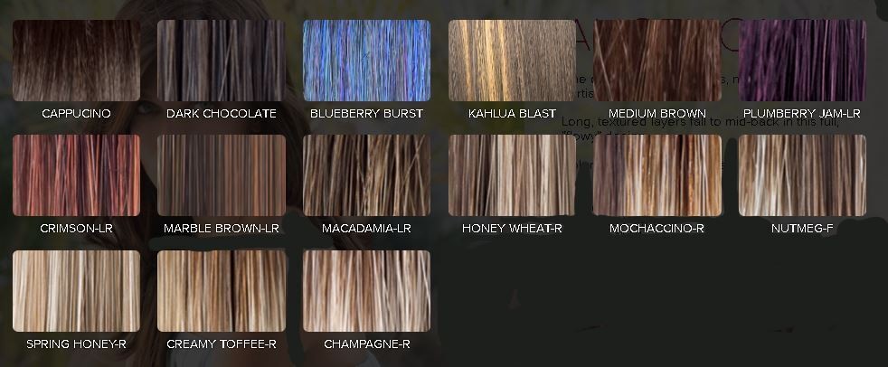 Angelica PM by Noriko Wigs (partial mono) You Choose Color New Cute Style