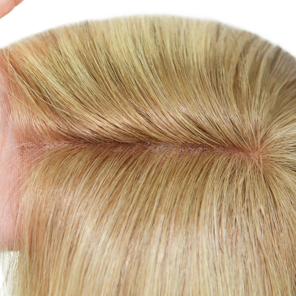 Women Wigs European Remy Human Hair Wigs Lace Front Medical Wig Medium Size MW45