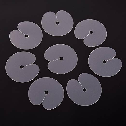 Heat Shield Guards Clear Fusion Glue Protector for Hair Extension Using