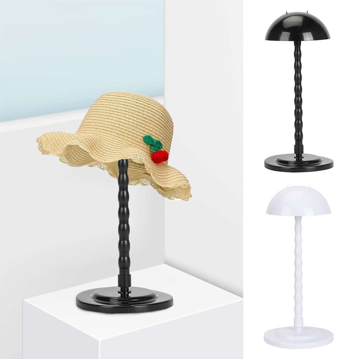 Wig Stand Plastic Hat Display Wig Head Holders Mannequin Head/Stand Portable Wig