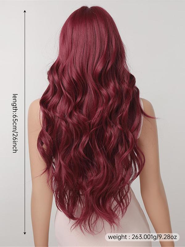 Long Curly Wavy Wigs for Women,26 Inch Natural Gorgeous Easy To Wear Fluffy Wigs