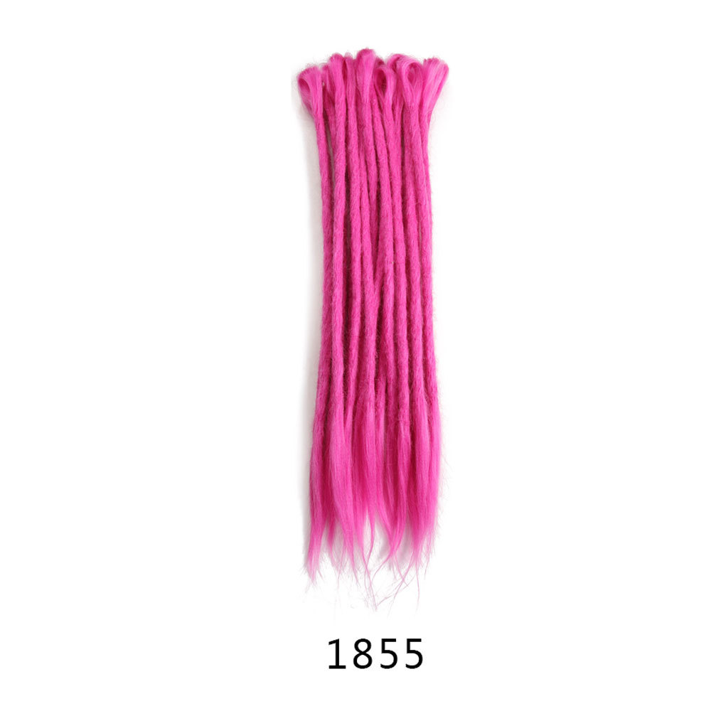 20in Ombre Dreadlocks Extensions Crochet Braiding Hair Dreads Locs Synthetic New