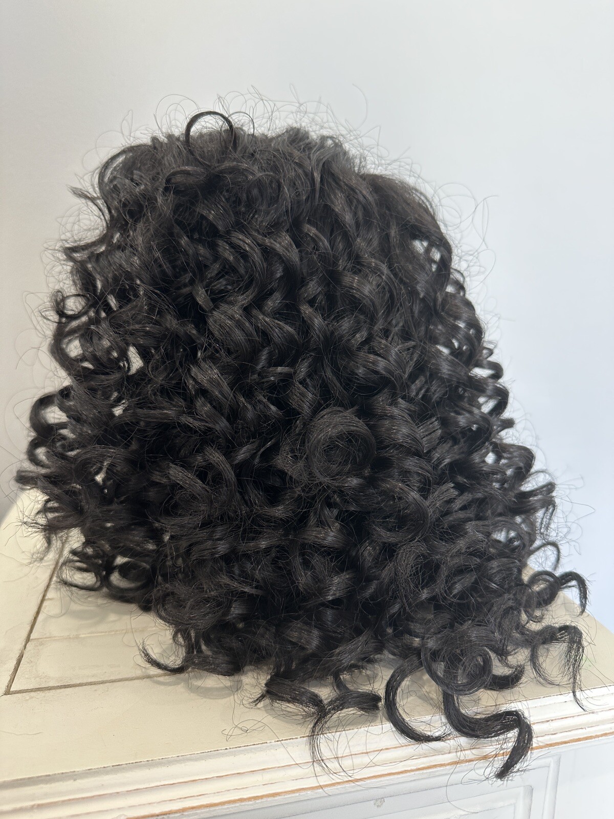 Toni Brattin Irresistible Textured All Over Spiral Curl Wig Color Black