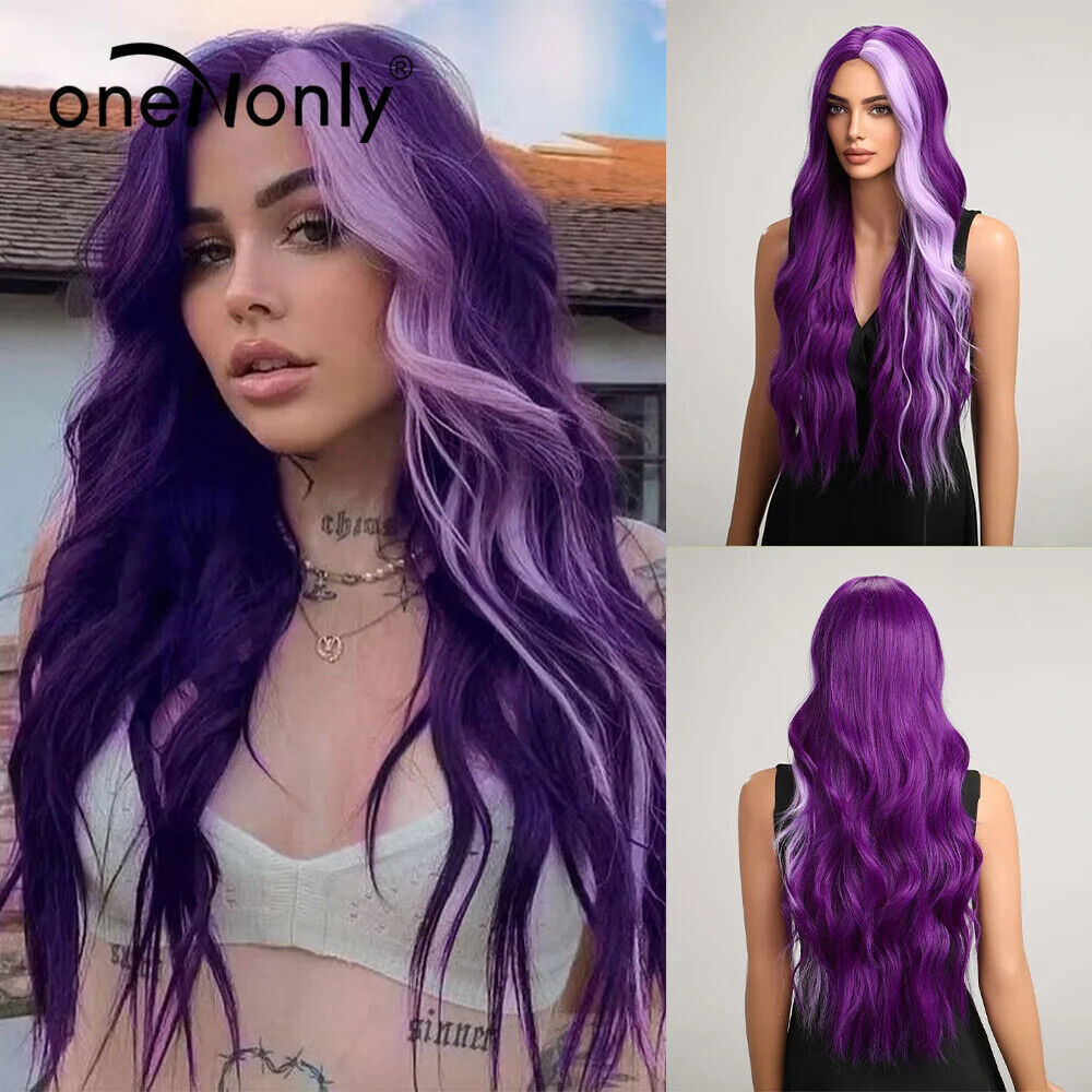 Long Body Wave Synthetic Hair Wigs for Women Fashion Cosplay Party Hair Wig