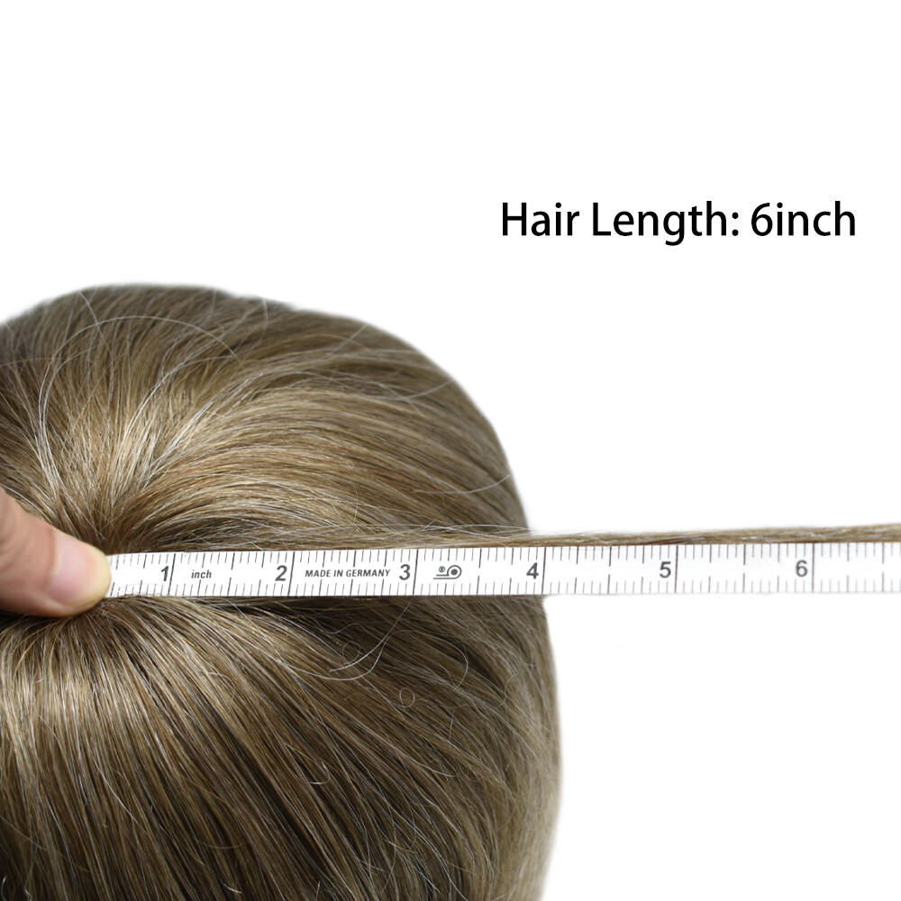 (Custom)Full Swiss Lace MensToupee All Lace Hair Replacement System Hairpiece