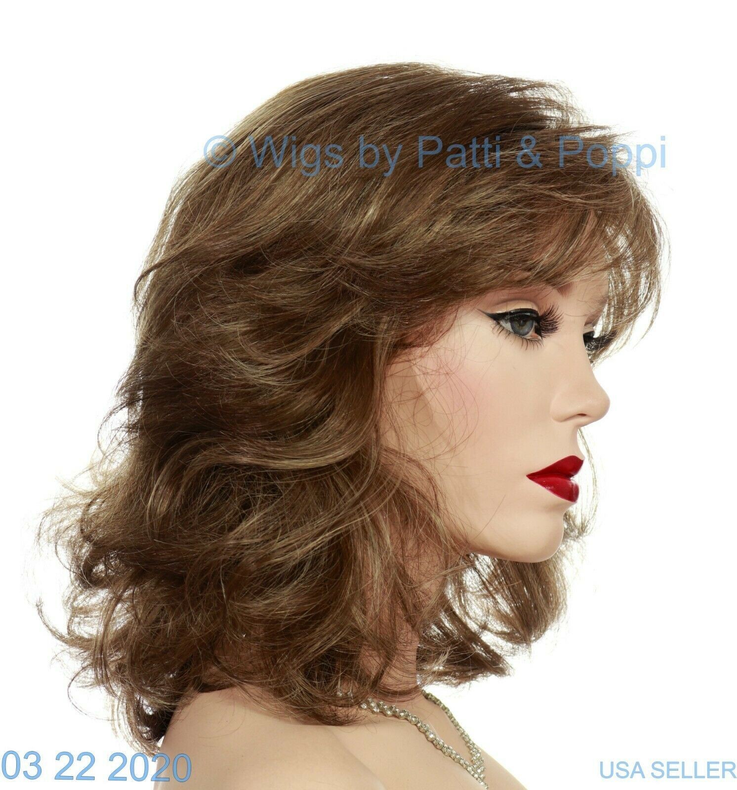 JESSICA CLASSIC CAP WIG JON RENAU COLOR 10RH16 HIGHLIGHTED BROWN -2-SP