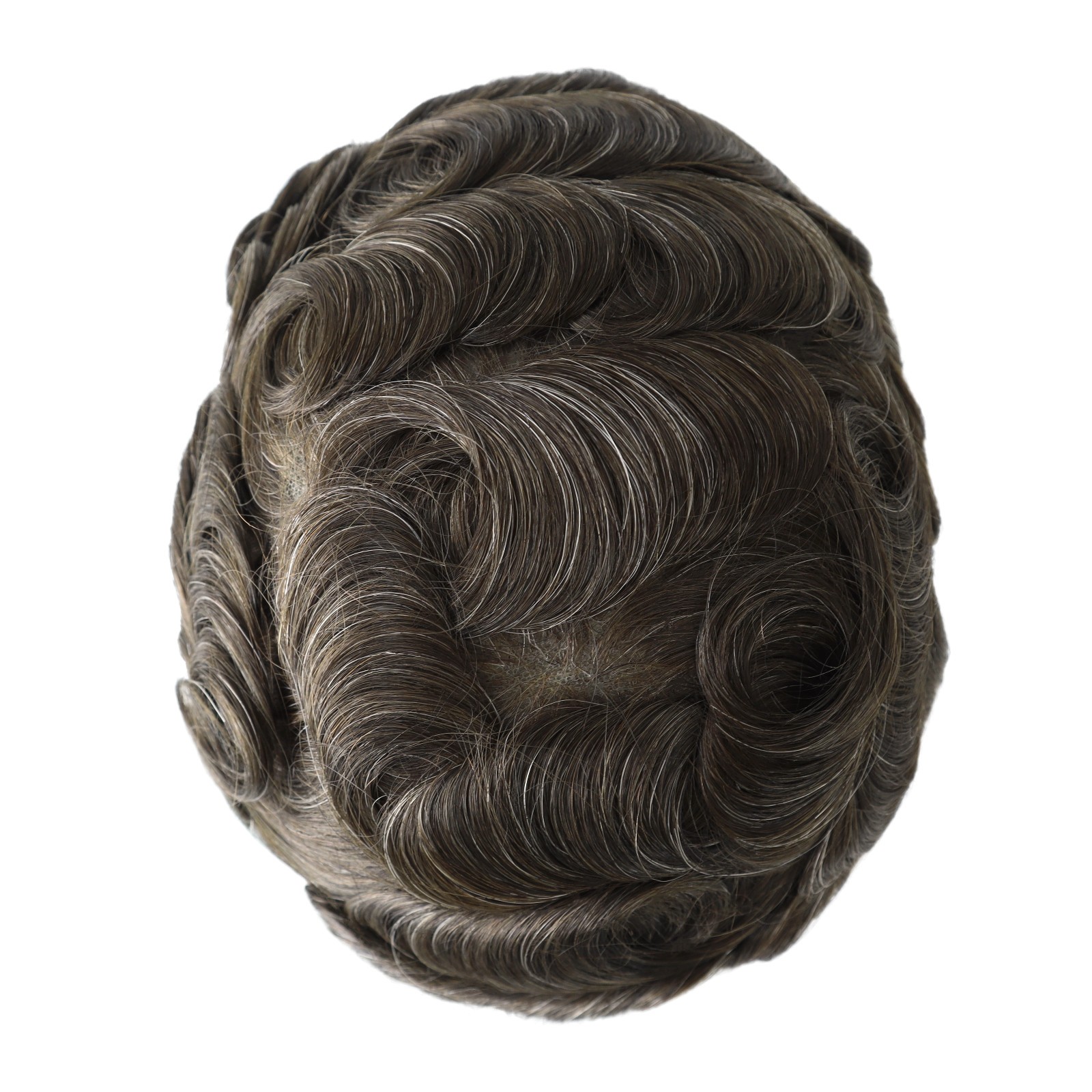 Toupee for Men Swiss Lace Human Hair Systems Hairpieces Ntural Hairline 90% #310