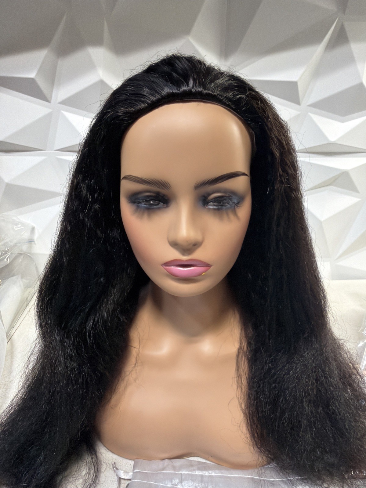 Yaki Headband 100% Human Hair Wig 24in