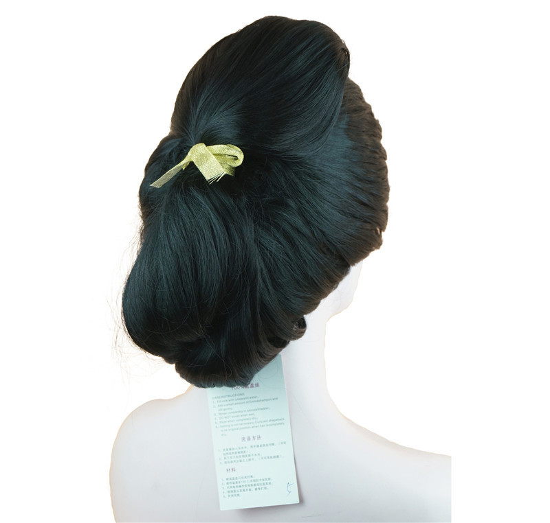 StrongBeauty Japanese wig Cosplay Wig Synthetic Hair Black Hair Wig