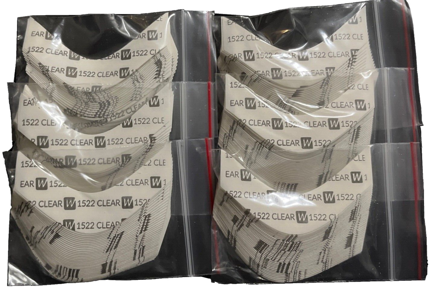 Walker 3M 1522 Hairpiece Tape 216 Pc A Contour 6 Packs For Poly Wig Toupee – New