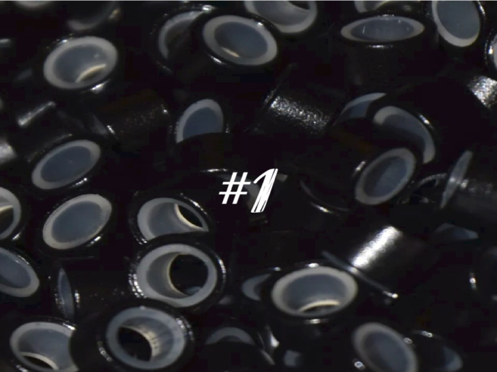 150/250/500/1000 4mm 4.5mm 5mm Silicone Micro Rings for Hair Extensions