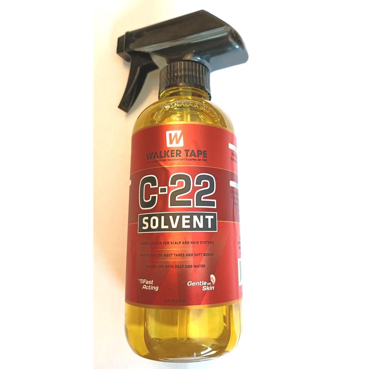 C 22 Disolvente Adhesivo. Base De Aceite 12 Oz. Limpiador De Pelucas Con Pega…
