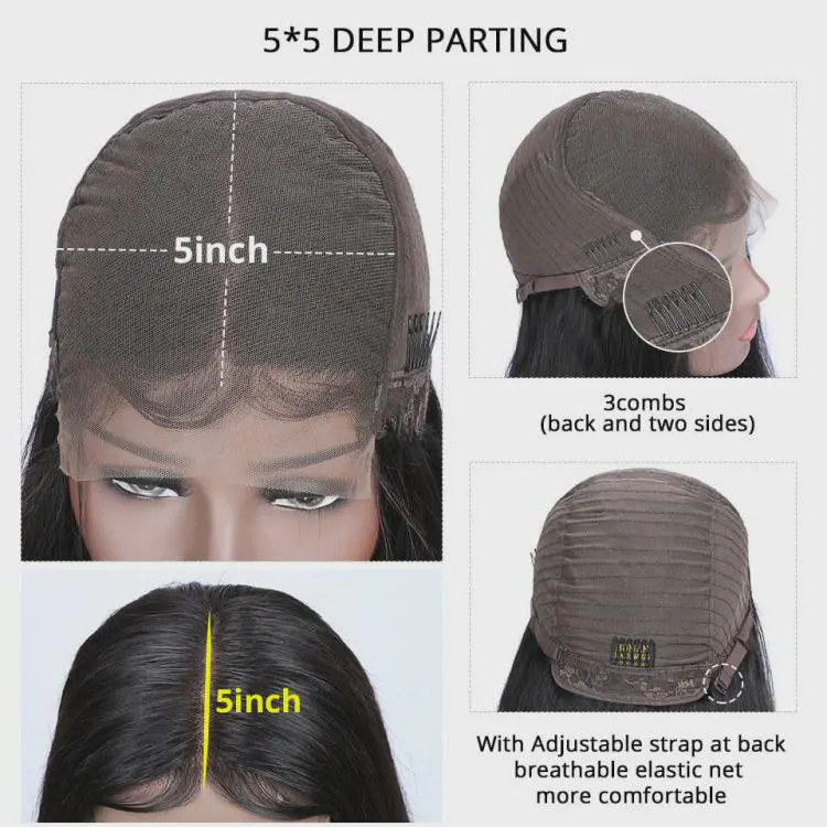 Low Density Hair Wig | Blonde Layered Short Straight
